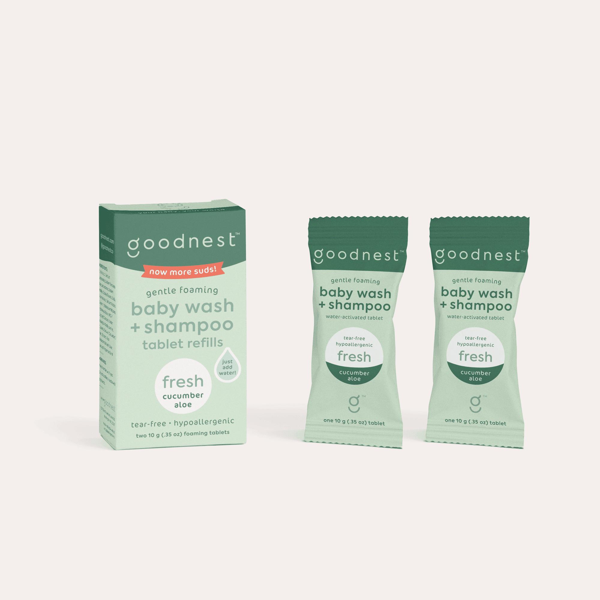 Wash + Shampoo Refill | Cucumber Aloe